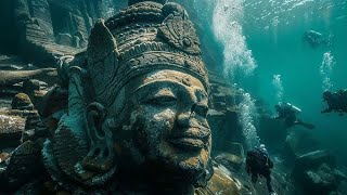 Dwaraka Under Sea Real Footages facts dwaraka krishnadwarka krishna [upl. by Ioved23]