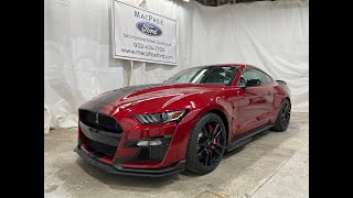 Rapid Red 2022 Ford Mustang SHELBY GT500 Review  MacPhee Ford [upl. by Portia]