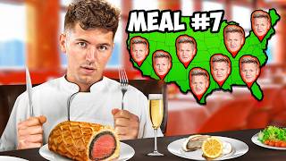 I Ate At EVERY Gordon Ramsay Restaurant [upl. by Petrie]