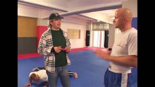 Uwe Wöllner beim Kickboxen [upl. by Enahc]