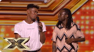 Misunderstood are the duo with the ALL THE MOVES  Auditions Week 1  The X Factor UK 2018 [upl. by Gnehc373]