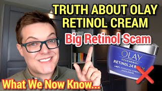 OLAY IS EXPOSED  Truth About Olay Regenerist Retinol 24 Night Moisturizer [upl. by Atinnek]