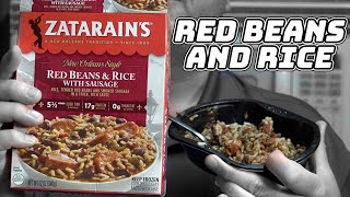 ZATARAINS Frozen Red Beans and Rice with Smoked Sausage Review [upl. by Tomlin]