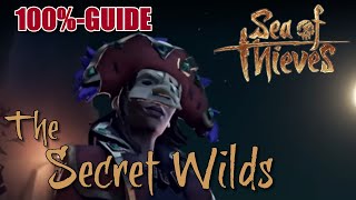 The Secret Wilds  11 Abenteuer Walkthrough 🦜 Sea of Thieves  100 Guide  Deutsch [upl. by Ainoet]