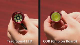 COB vs LED Flashlights [upl. by Sergent]