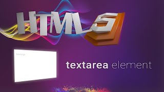 HTML for beginners 32 HTML textarea element [upl. by Reniar]
