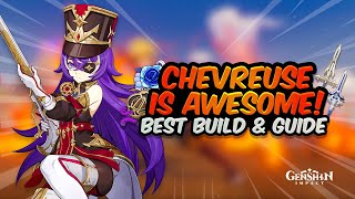 COMPLETE CHEVREUSE GUIDE Best Builds ALL Playstyles  Weapons Artifacts amp Teams  Genshin Impact [upl. by Anrim]