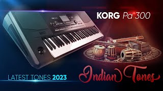 Korg pa 300  Indian Tones  pa 700  pa 1000  Best Indian Tones 2022 [upl. by Eleanor750]