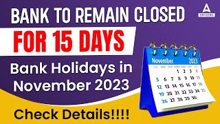 List of Bank Holidays November 2023  Bank Holidays in November 2023 [upl. by Llerad]