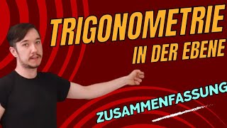 Trigonometrie in der Ebene Zusammenfassung [upl. by Bess]