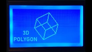 Z80 computer  Part7  3D Polygon [upl. by Harriette733]