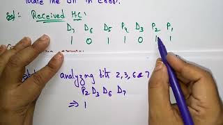 Error Correction with Example  Hamming code  CN  Computer Networks  Lec55  Bhanu Priya [upl. by Zevahc]