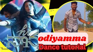 Hi Nana Odiyamma song  dance tutorial  dancetutorial odiyamma hinana [upl. by Anaik]