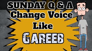 How To Change Game Voice like Gareeb 3 Monitor Setup Video Editing amp More TGS Sunday QampA [upl. by Luar]