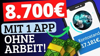 🚨BEWEIS Diese APP zahlt dir 8700€ IM SCHLAF Online Geld verdienen  Trendjumper Update [upl. by Adlemi]