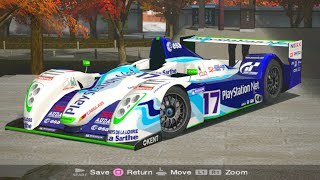 Gran Turismo 4 PlayStation Pescarolo C60Judd Race Car 1162HP Le Mans Race [upl. by Asiulairam]