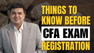 CFA Exam Registration Guide  Aswini Bajaj  CFA [upl. by Ennyletak]