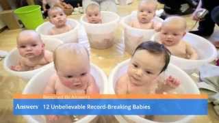 Unbelievable Record Breaking Babies [upl. by Salvay]