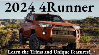 2024 Toyota 4Runner Trims Key Features and More [upl. by Melantha]