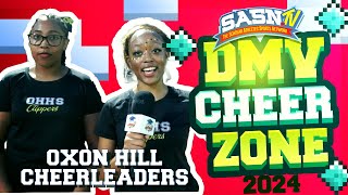 DMV Cheer Zone Interviews Oxon Hill Cheerleaders [upl. by Einor436]