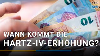 HartzIVErhöhung Wann gibt es mehr Geld [upl. by Antsirhc]