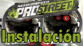 Descarga e Instalación Need For Speed ProStreet 2024 Español tutorial needforspeed viral pc [upl. by Eberhart]