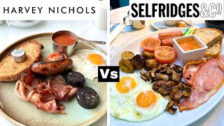 Harvey Nichols Breakfast Vs Selfridges Breakfast  Who Wins [upl. by Collier]