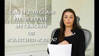 Can Liquid Glass Fix Or Repair My Cracked Or Scratched Screen [upl. by Ire]