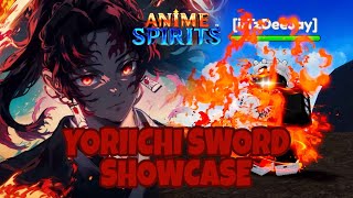 ANIME SPIRITS YORIICHI SWORD SHOWCASE [upl. by Harolda]