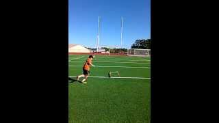 11 Year Old Beto Diaz kicks a 35 Yard Field Goal [upl. by Duvall]