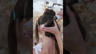 Podpięcie z kitką  Updo with a ponytail hairstyle hairtutorial hairstylist [upl. by Trevorr294]