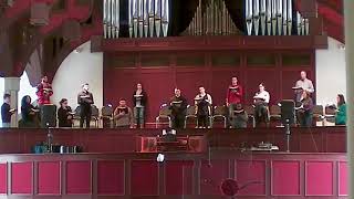 Concordia Seminary choir sings My Song Is Love Unknown [upl. by Aihsila526]