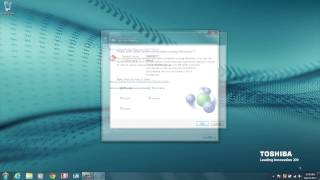 Toshiba HowTo Connecting to a WiFi network using Windows 7 [upl. by Fedirko]