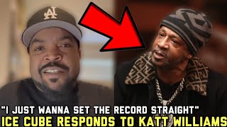 Ice Cube RESPONDS To Katt Williams EXPLOSIVE Interview With Shannon SharpeMUST WATCH [upl. by Largent576]