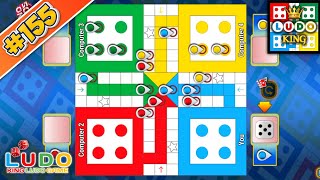 Ludo King  Ludo King 4 Players  Ludo Game in 4 Players  Ludo Game  Ludo Gameplay 155 [upl. by Linneman487]