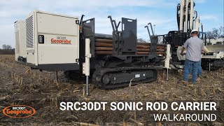 Geoprobe® Walkaround SRC30DT Sonic Rod Carrier [upl. by Nahn363]