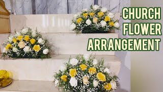 Church flower arrangement idea episode 178 [upl. by Phares462]