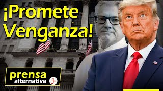 Trump desafía al sistema judicial llamando corrupto al juez [upl. by Enyawd]