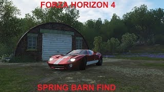 Forza Horizon 4 Spring Barn Find Guide [upl. by Peskoff30]