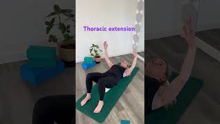 Thoracic extension [upl. by Nnaarat]