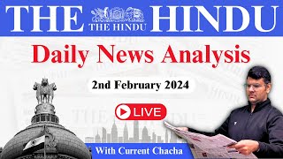 The Hindu Analysis  2 Feb 2024  Daily News Analysis UPSC  Unacademy [upl. by Artek]