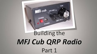 Building the MFJ Cub  Part 1 [upl. by Montgomery]