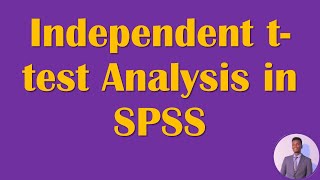 Independent ttest analysis in SPSS Amharic Tutorial part 5 [upl. by Tezil]