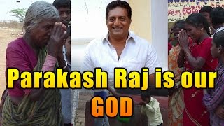 Prakash Raj is our God  Adopted Village People Opinion [upl. by Sue]