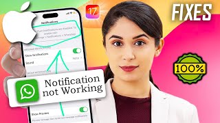 WhatsApp Notifications Not Working on iPhone  Change whatsapp notification sound [upl. by Nash]