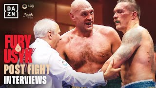 Tyson Fury Claims He BEAT Oleksandr Usyk [upl. by Neerihs]