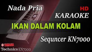 IKAN DALAM KOLAM  NADA PRIA   KARAOKE KN7000 [upl. by Andrey820]