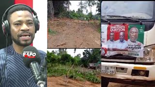 Assin North is for NDC😱Residents speak on voting for MahamaampGyakye Quayson after fixing their Roads [upl. by Arriek]