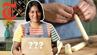 Can Sohla Make a Meal Out of String Cheese  Mystery Menu  NYT Cooking [upl. by Quitt]