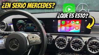 ¡¡LAMENTABLE Apple CarPlay MercedesBenz  OV Detailing [upl. by Kreegar]